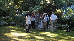 Ben Dorrough; Sarah, James Derry; Ben and Sarah s Wedding; Dunn Gardens; Seattle, WA